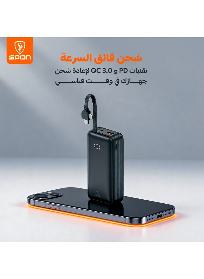 SPON Portable charger with built-in 10000 charger - Image 4